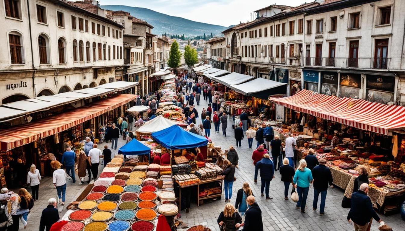 Hotel Room City Square With Great View No Parking Skopje Bagian luar foto